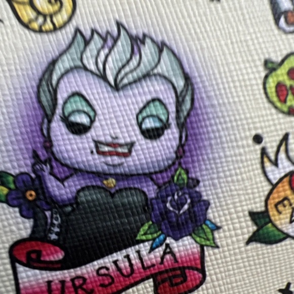 Disney Pop! by Loungefly Villains Tattoo Art Purse - Picture 7 of 10